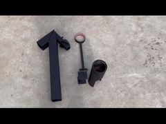 ขายร้อน เตาเตาเมลเล็ตเหล็กสําหรับเครื่องทําความร้อนระเบียง